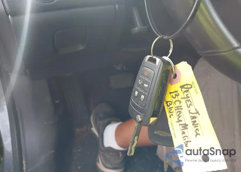 2013 Chevrolet Malibu 2Lz из США, поврежденный, VIN 1G11J5SX1DF272237